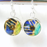 Festoon - silver plated earrings