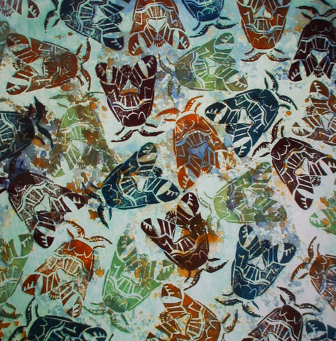 Dancing Moths Giclee Print