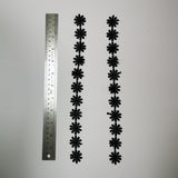 Daisy braid for gel plate texture making