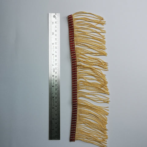 Long tassel braid  for gel plate texture making