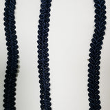 Textured braid for gel plate texture making