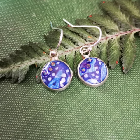Dream - silver plated earrings