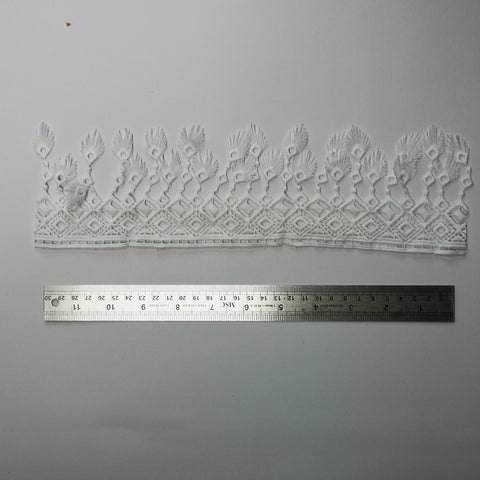 Fancy tassel braid for gel plate texture making