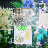 Green - Mixed Media Collage paper pack - great for craft projects