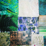 Green - Mixed Media Collage paper pack - great for craft projects