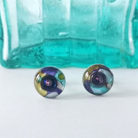 Spell - sterling silver earrings