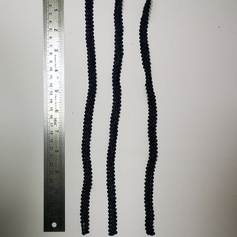 Textured braid for gel plate texture making