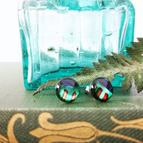 Bingo - sterling silver earrings