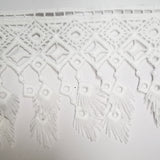 Fancy tassel braid for gel plate texture making