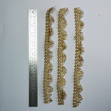 Wavy braid edging for gel plate texture making