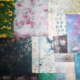 Distressed  - Mixed Media Collage paper pack - great for craft projects