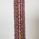 Chunky braid for gel plate texture making