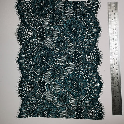 Large fine lace piece for gel plate texture making