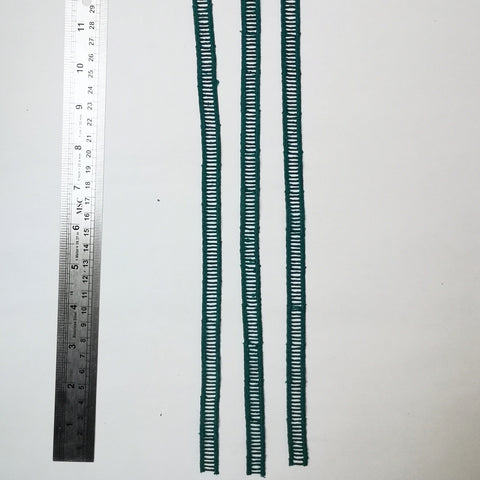 Ladder braid for gel plate texture making