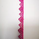 Triangle lace edging for gel plate texture making