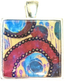 Fable - silver plated pendant and necklace