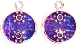 Dewberry - silver plated earrings