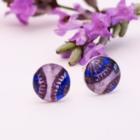 Galactic - sterling silver earrings