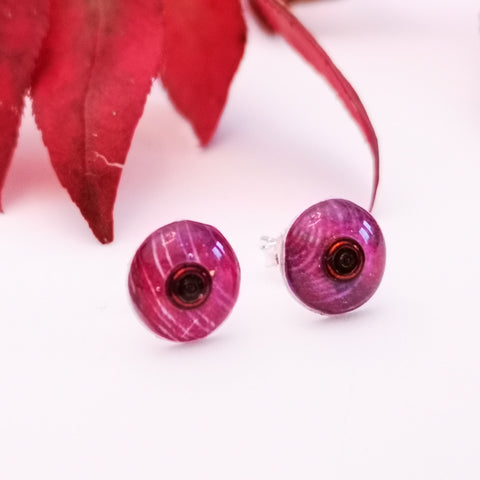 Truffle - sterling silver earrings