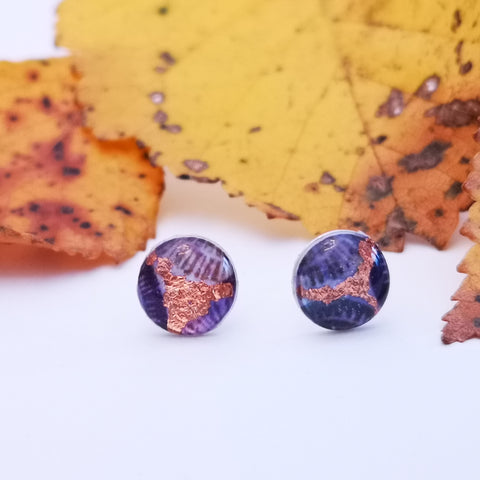 Pearl - sterling silver earrings