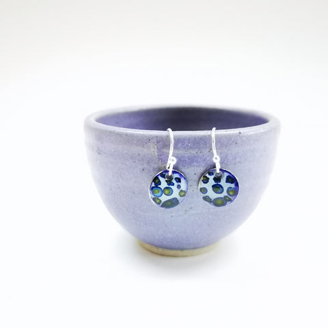 Distort - sterling silver earrings