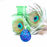 Heavenly - Inky teardrop pendant