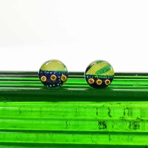 Horizon - sterling silver earrings