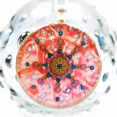 Sputnik pendant and necklace