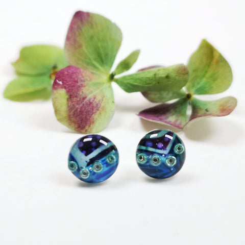 Jazz - sterling silver earrings