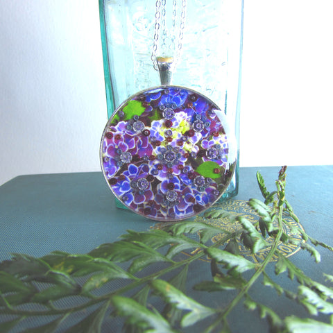 Hydrangea pendant