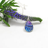 Spellbind - silver plated pendant and necklace