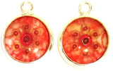 Nectar - silver plated earrings