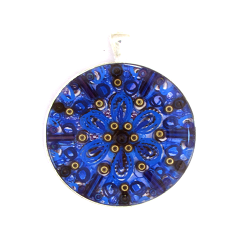 Royal - silver plated pendant and necklace