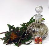 Autumn - silver plated necklace