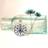 Clarity - silver plated pendant and necklace