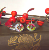 Gentle - silver plated earrings