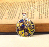 Imperial - silver plated pendant and necklace