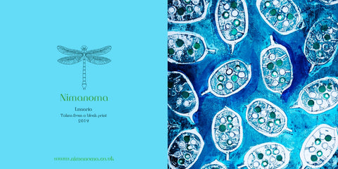 Lunaria Greeting Card