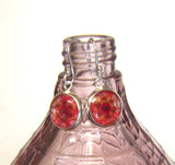 Nectar - silver plated earrings