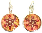 Pimpernel - silver plated earrings