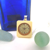 Time - Scrabble tile necklace