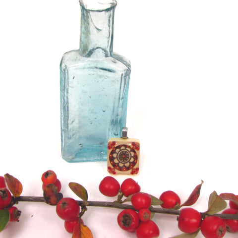 Botanic - Scrabble tile necklace