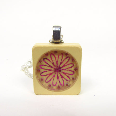 Aster - Scrabble tile necklace