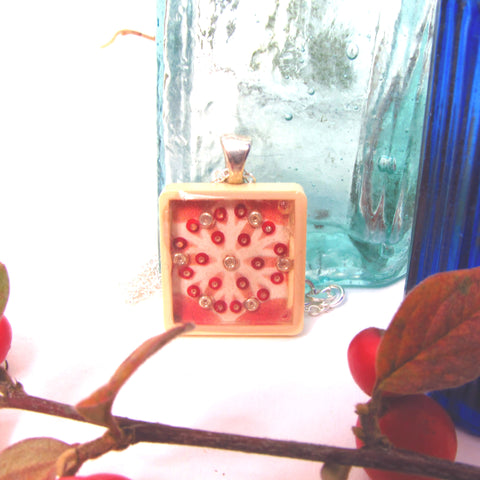 Festive - Scrabble tile necklace
