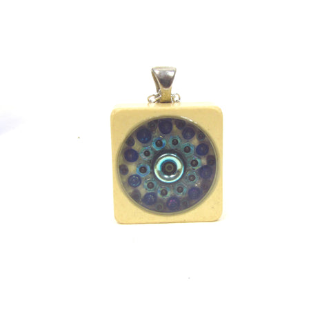 Azure - Scrabble tile necklace