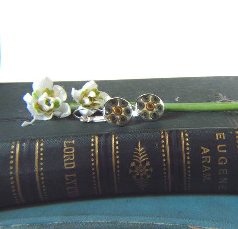 Venus - silver plated earrings