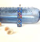 Vista - silver plated pendant and necklace