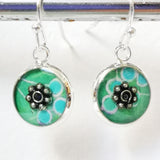 Nimble - silver plated earrings