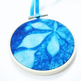Chestnut - original framed cyanotype