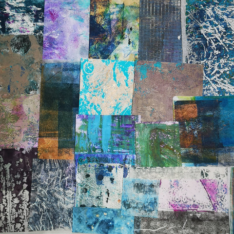 Distressed - Mixed Media Collage paper pack - great for craft projects